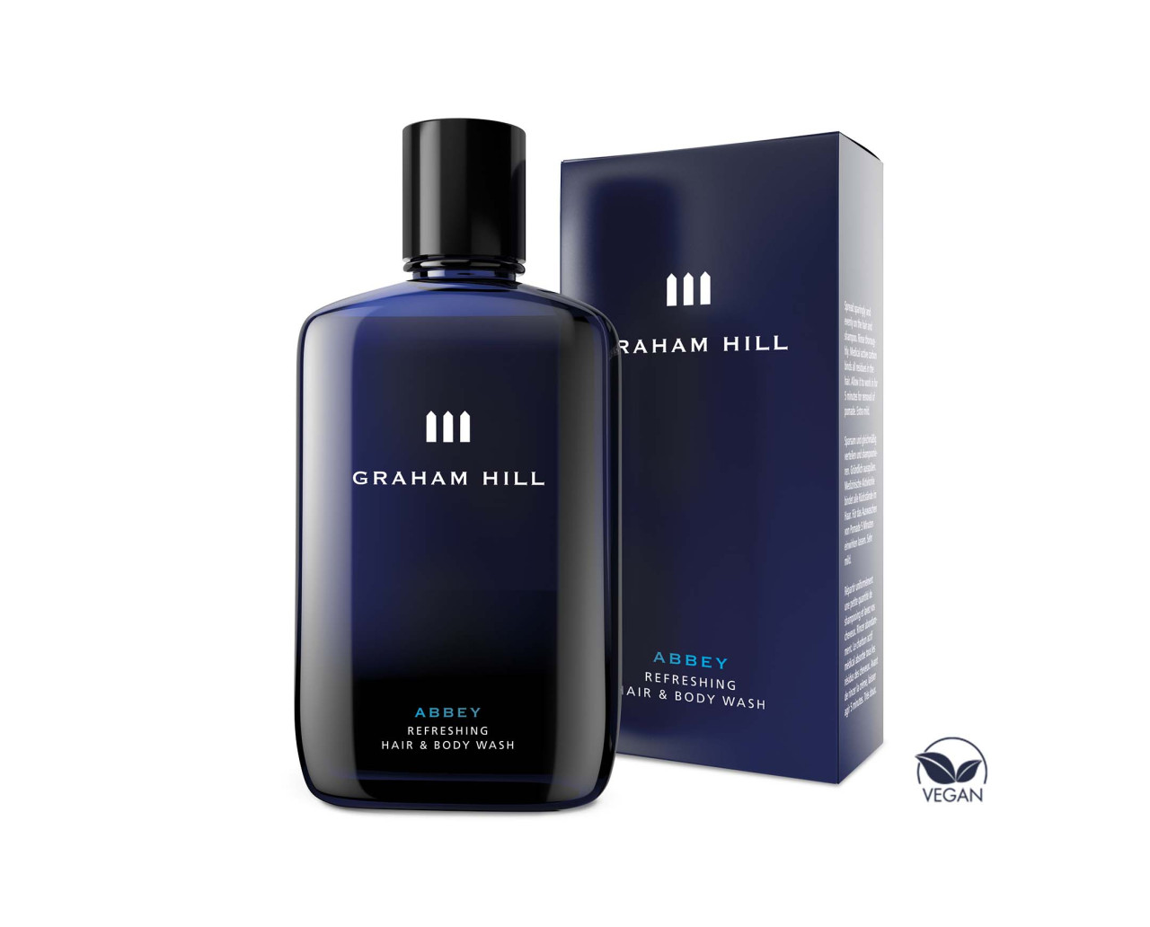 Abbey Shampoo – verfrissende mentholshampoo van Graham Hill voor dagelijks gebruik