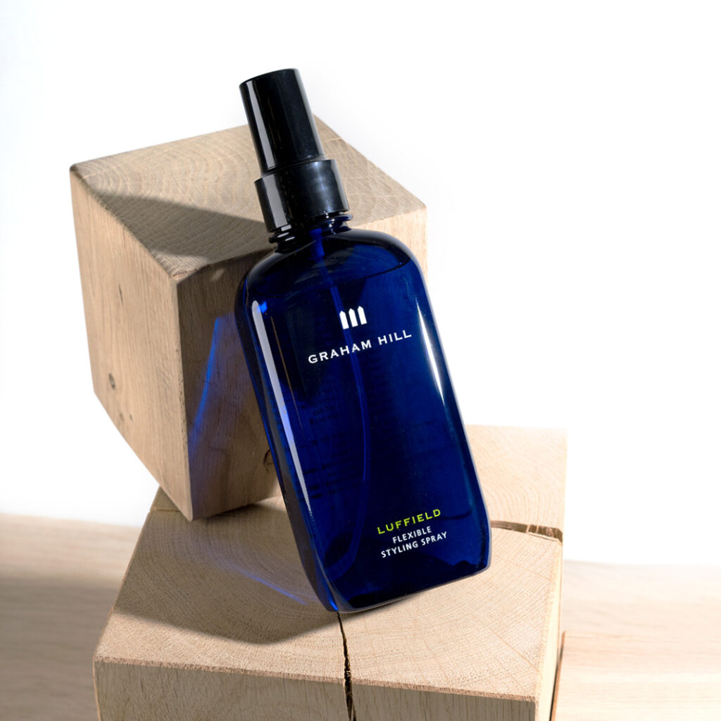 Luffield Flexible Styling Spray van Graham Hill – lichte fixatie met natuurlijke finish