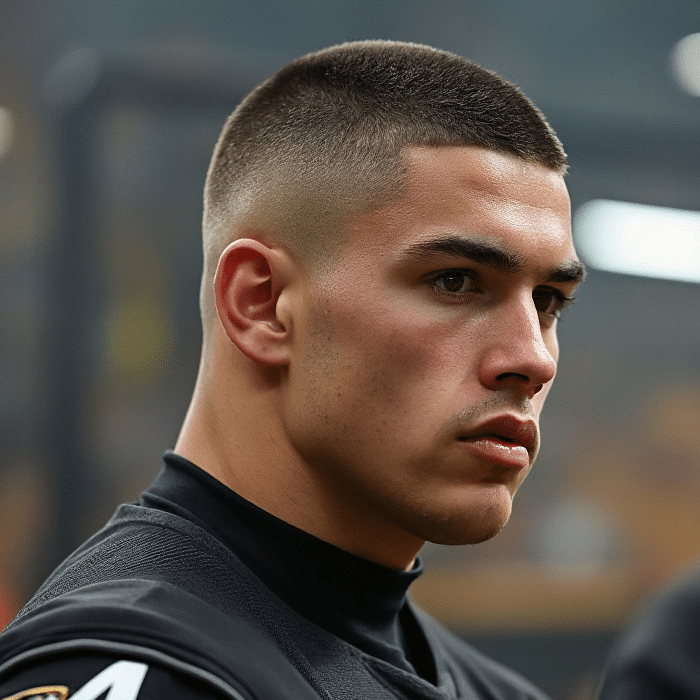 Buzz cut zomerse herenkapsels