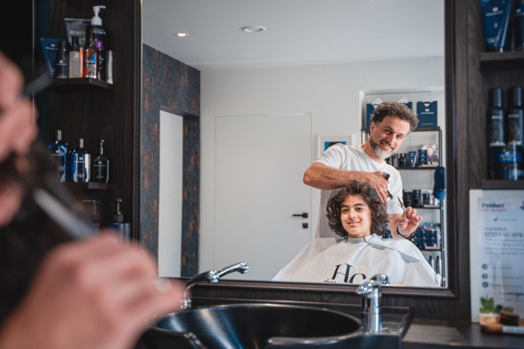 jongen met stoer kapsel bij Haar Concept Hulshout