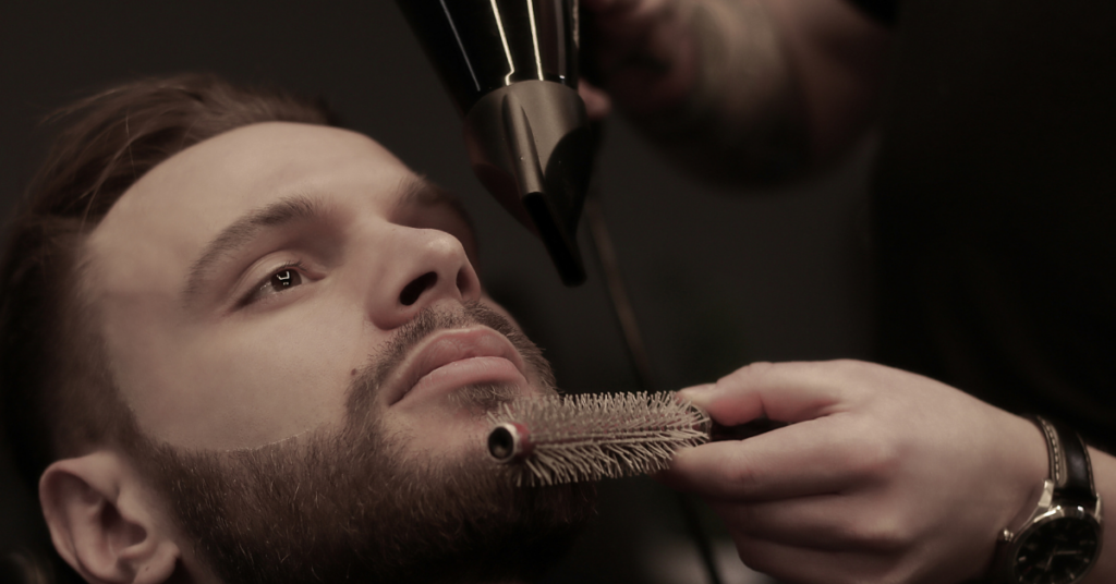 Italian beard style met strakke lijnen en verzorgde afwerking.